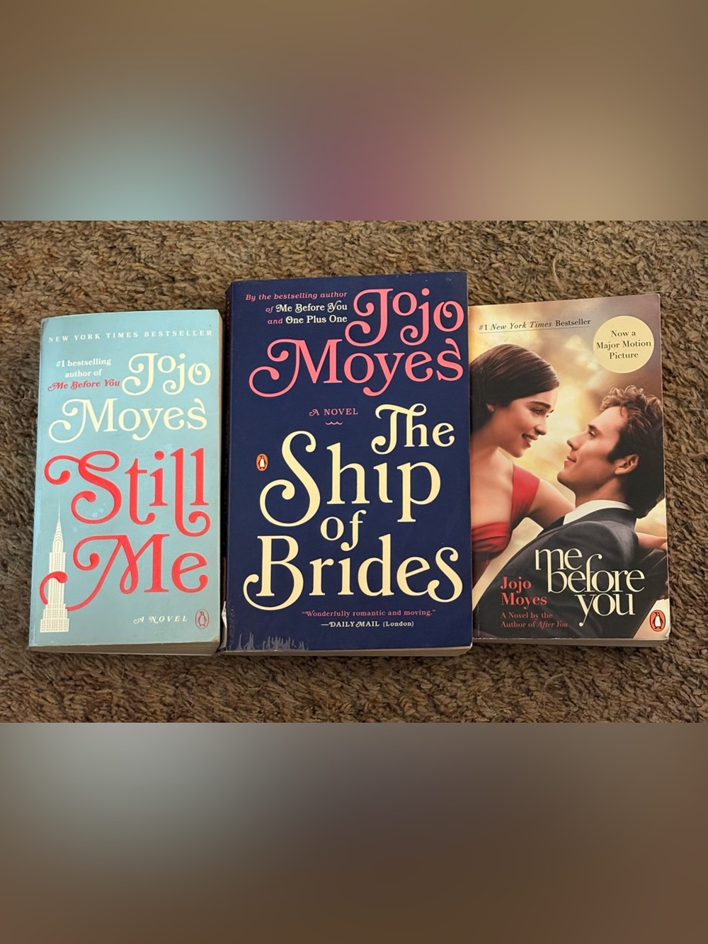 Original Penguin Paperback Books by Jojo Moyes. GUC.